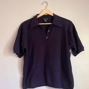 J. Crew Blue Polo Shirt Classic Fit